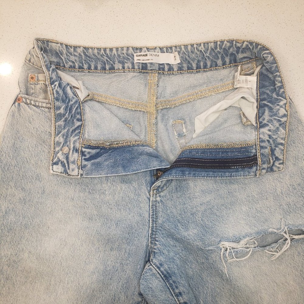 GARAGE - Wide Leg Jean - Maddie Blue T25 - Picture 8 of 15